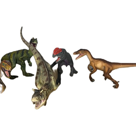 Dinosaur bundle, 5 toy creatures - Picture 4 of 8